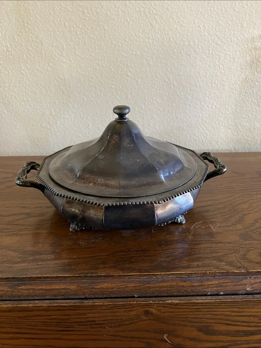 Reed & Barton Covered Serving Tureen No. 710 Silverplate from Approximately 1910